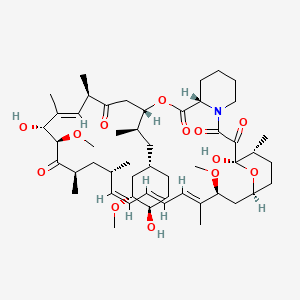 Structura chimică 2D a Sirolimus