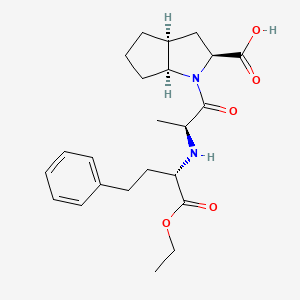 Structura chimică 2D a Ramipril