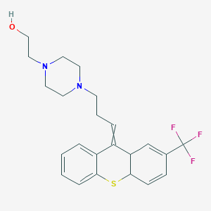 Structura chimică 2D a Flupentixolum