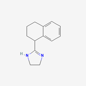 Structura chimică 2D a Tetryzolinum