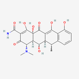 Structura chimică 2D a Doxycycline