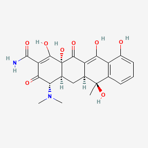Structura chimică 2D a Tetracycline