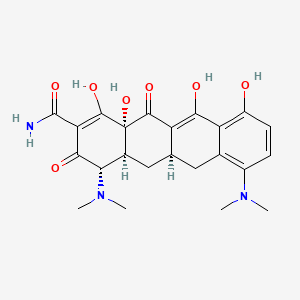 Structura chimică 2D a Minocycline