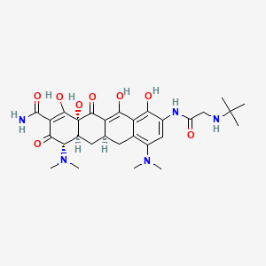 Structura chimică 2D a Tigecycline