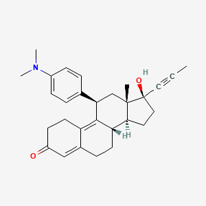 Structura chimică 2D a Combinatii (mifepristonum+misoprostolum)