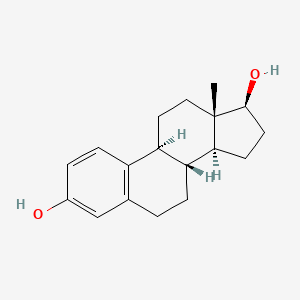Structura chimică 2D a Estradiol