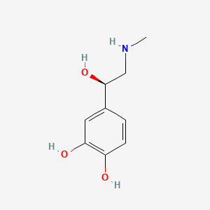 Structura chimică 2D a Epinephrine