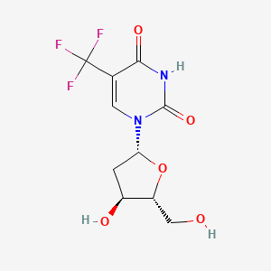 Structura chimică 2D a Combinatii (trifluridinum+tipiracilum)