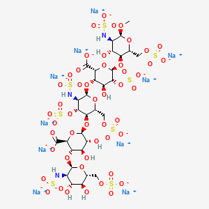 Structura chimică 2D a Fondaparinux Sodium