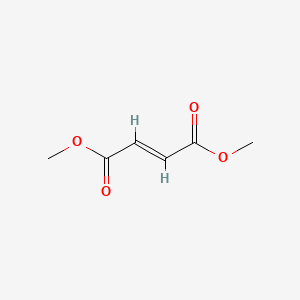 Structura chimică 2D a Dimethyl Fumarate