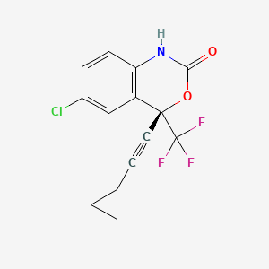 Structura chimică 2D a Efavirenzum+emtricitabinum+tenofovirum Disoproxil
