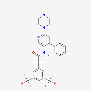 Structura chimică 2D a Combinatii (netupitantum+palonosetronum)