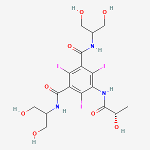 Structura chimică 2D a Iopamidolum