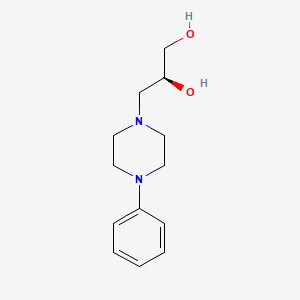 Structura chimică 2D a Levodropropizinum