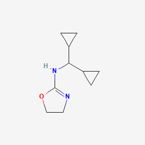 Structura chimică 2D a Rilmenidine