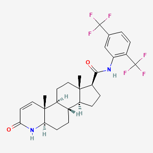 Structura chimică 2D a Combinatii (dutasteridum+tamsulosinum)