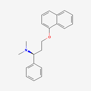 Structura chimică 2D a Dapoxetinum
