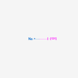 Structura chimică 2D a Natrii Iodidum (131i)