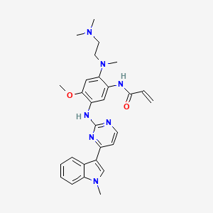 Structura chimică 2D a Osimertinib