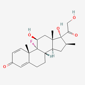 Structura chimică 2D a Betamethasone