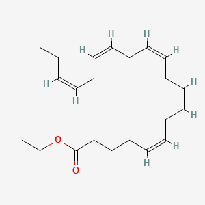 Structura chimică 2D a Icosapent Ethyl