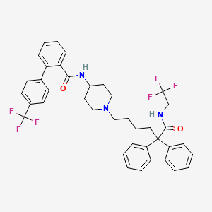 Structura chimică 2D a Lomitapide